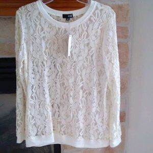 NWT Ana Lace Top